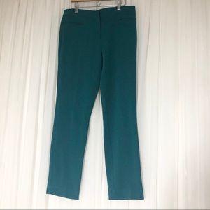 Le Chateau Teal Tapered Dress Pants